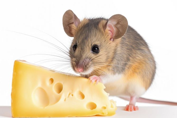 miš, švajcarski sir