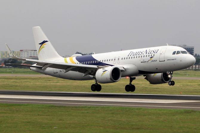 TransNusa Airbus A320