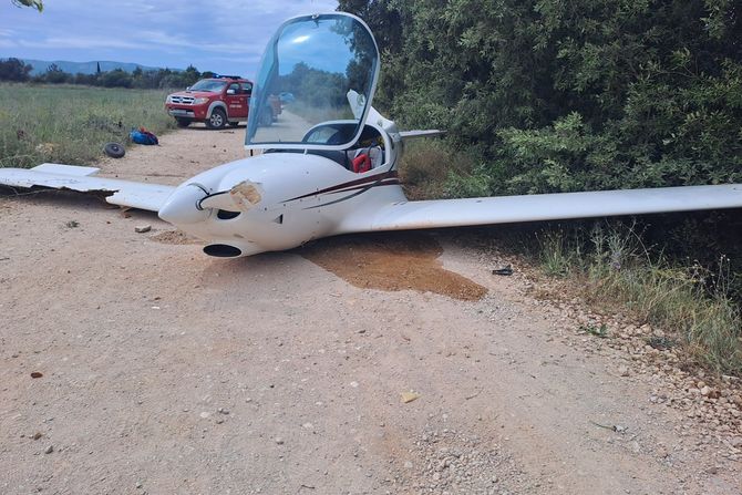 Avion Hrvatska Pao avion u Hrvatskoj