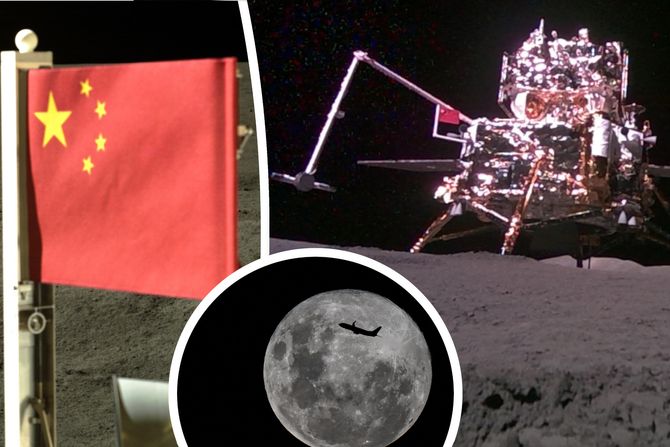 Kineska sonda na Mesecu