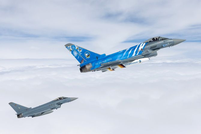Avion Luftwaffe Eurofighter Typhoon Avion Luftwaffe Eurofighter Typhoon