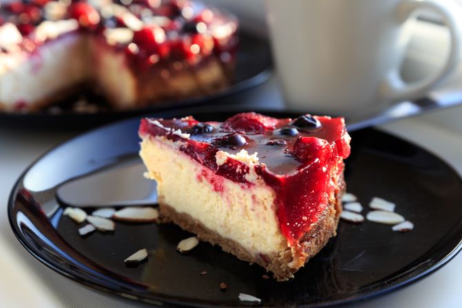 čizkejk, slatkiš, poslastica, torta, torta od sira