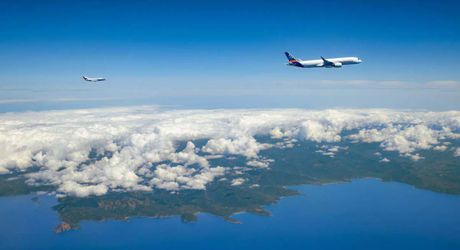 Test upotrebe SAF goriva na letu A350