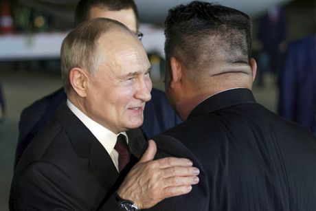 Kim Džong Un Vladimir Putin Pjongjang Severna Koreja Kim Džong Un Vladimir Putin Pjongjang Severna Koreja