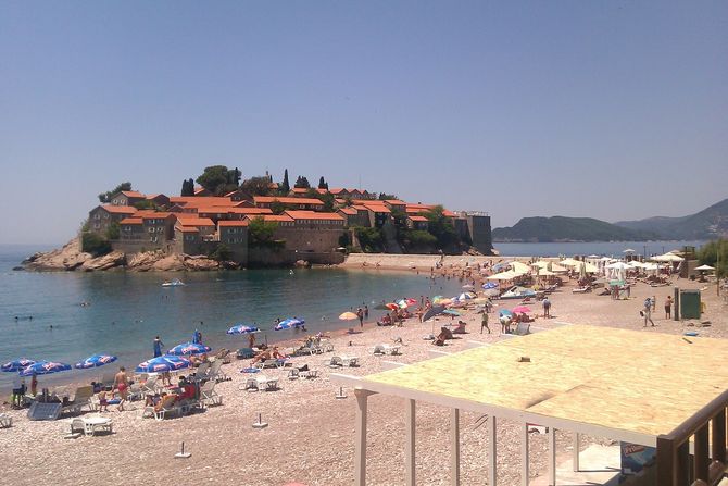 Poluostrvo Sveti Stefan, Jadransko more, Crna Gora