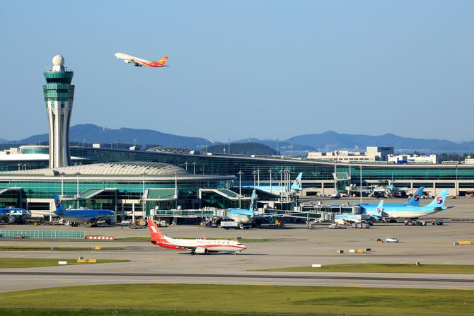 Seul Incheon ICN aerodrom Seul Incheon ICN aerodrom