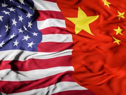 Sjedinjene Američke Države, SAD, Kina, zastave