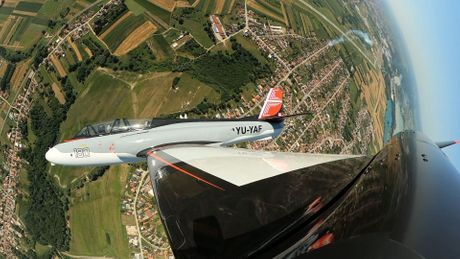 Soko Galeb G2 aeromiting CIAV2024 Soko Galeb G2 aeromiting CIAV2024