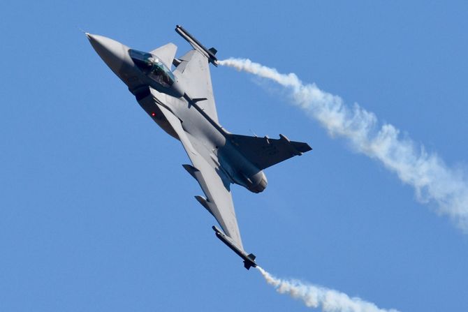 Saab Gripen Švedska