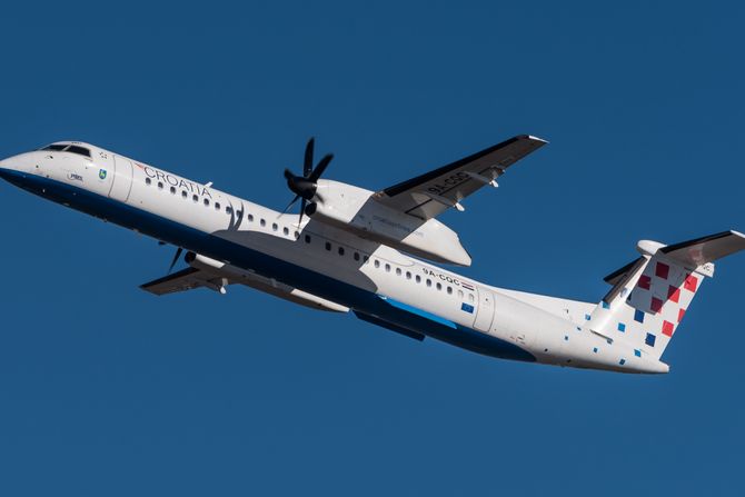Croatia Airlines DHC 8 Croatia Airlines DHC 8