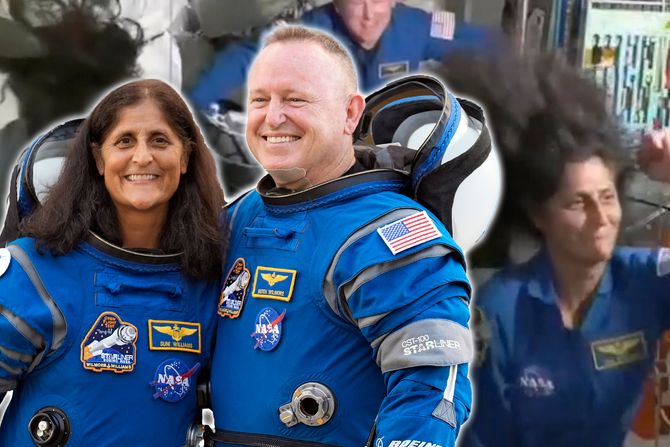 Dvoje američkih astronauta zaglavljeno na Međunarodnoj svemirskoj stanici američki astronauti SAD