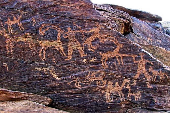petroglif, Iran