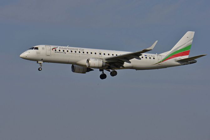 Bulgaria Air Air Serbia Embraer E190 Bulgaria Air Air Serbia Embraer E190