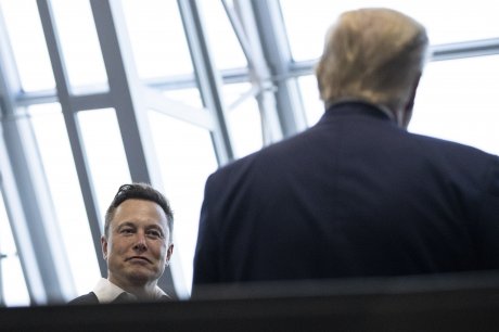Ilon Mask, Donald Tramp Ilon Mask, Donald Tramp