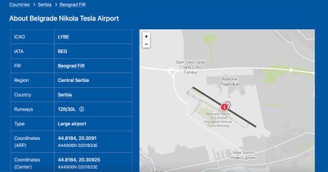 screenshot METAR and TAF