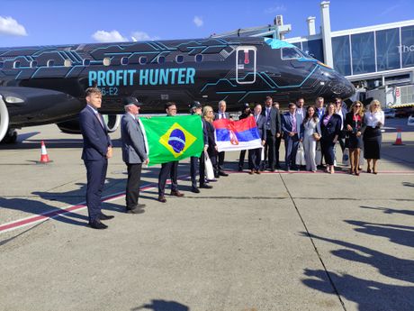 Prezentacija Embraer E2 aviona u Beogradu