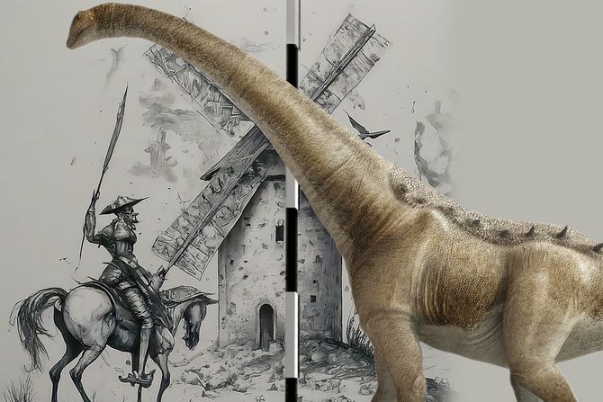 Don Kihot i dinosaurus