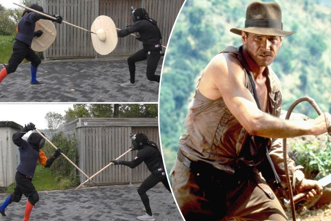 Arheološki eksperiment, Indijana Džons