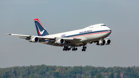 Saha Airlines Boeing 747
