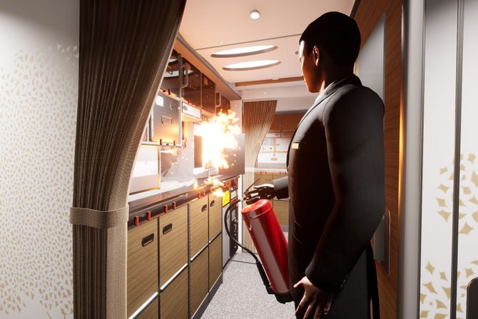 Emirates virtuelna obuka posade