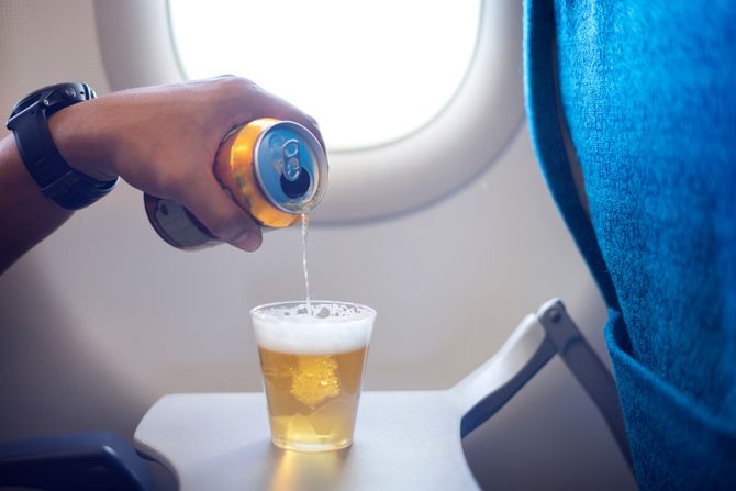 Piće u avionu