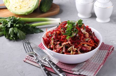 salata povrće kupus cvekla