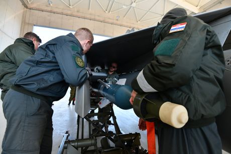 Hrvatska Francuska vežba Rafale