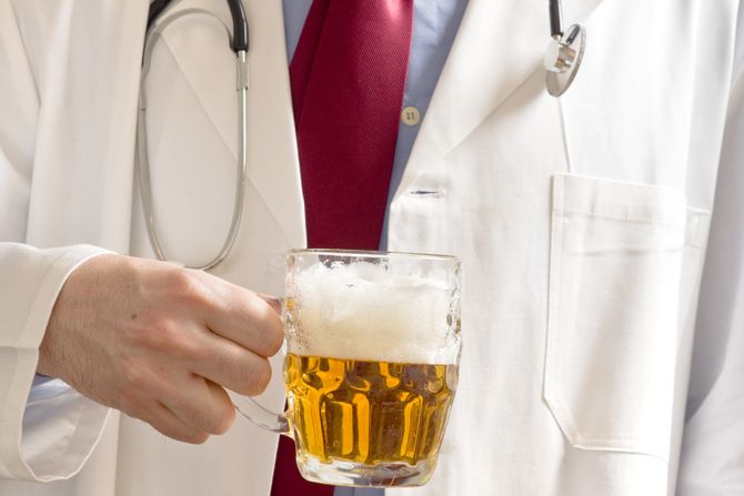 Pivo, doktor, bolnica