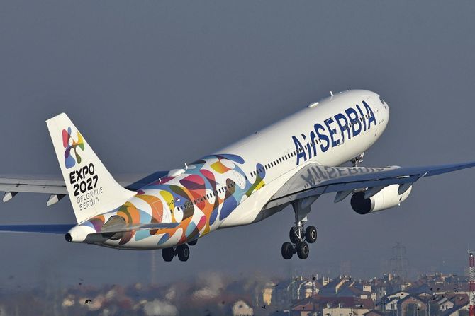 Air Serbia Airbus A330 EXPO Air Serbia Airbus A330 EXPO