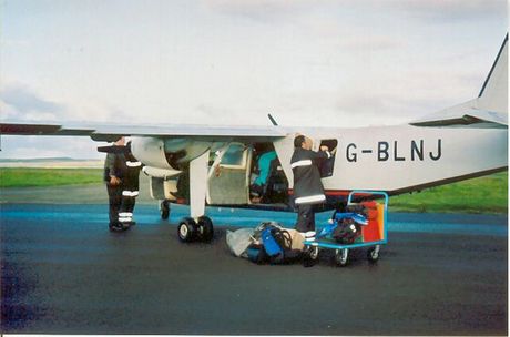 Loganair Islander avion Loganair Islander avion