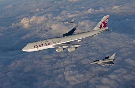 Engleska Katar avioni Typhoon Royal Air Force