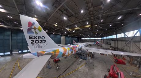 Air Serbia A330 EXPO 2027