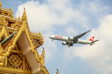 Swiss Boeing 777 Bangkok