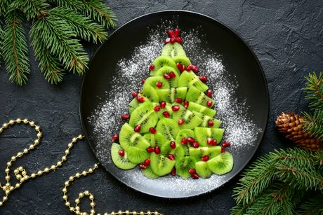 Praznična dekoracija od voća