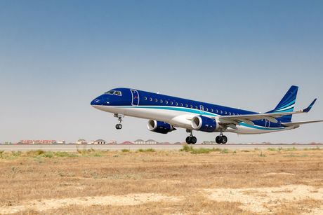 Azerbaijan airlines Embraer 190 Azerbaijan airlines Embraer 190