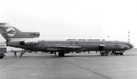 lybian Arab Airlines Boeing 727 lybian Arab Airlines Boeing 727