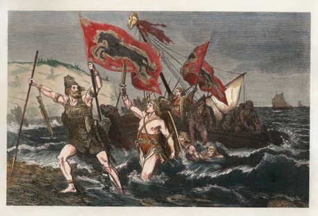 Dolazak Saksonaca u Englesku