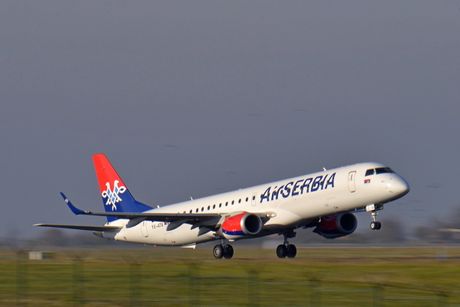 Air Serbia Embraer E190 E195 avion Air Serbia Embraer E190 E195 avion