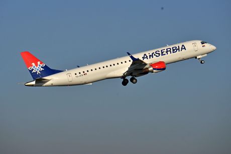 Air Serbia Embraer E190 E195 avion Air Serbia Embraer E190 E195 avion