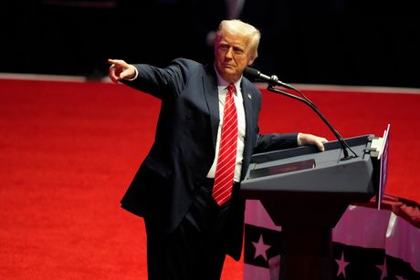 Donald Tramp, pobednički skup u Vašingtonu