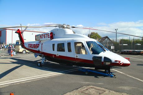 Tramp Trump S 76 Sikorsky helikopter