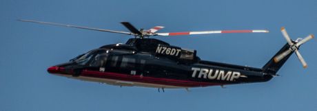 Tramp Trump S 76 Sikorsky helikopter