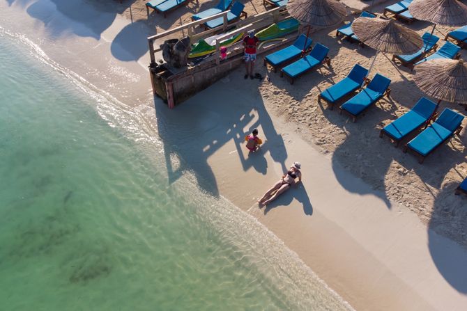 Ksamil, letovanje, leto 2025, plaža, Albanija