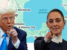 Klaudija Šejnbaum, Donald Tramp, meksički zaliv