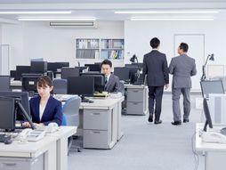 Kinezi, kancelarija, posao, računari