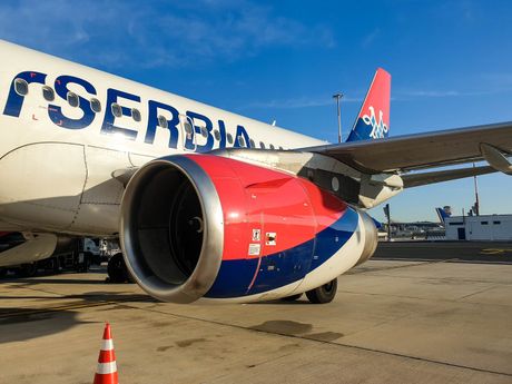 Izvestaj sa leta Beograd Rim Er Srbija a319-100