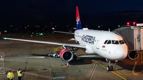 Izvestaj sa leta Beograd Rim Er Srbija a319-100