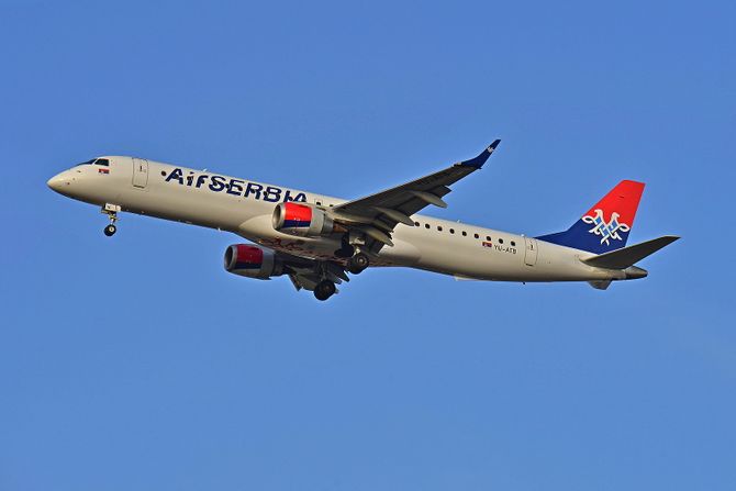 Air Serbia Embraer 190 195
