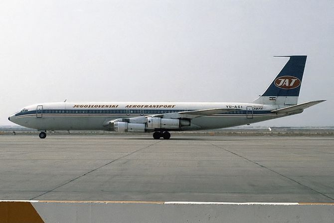 Boeing 707 JU AGI JAT