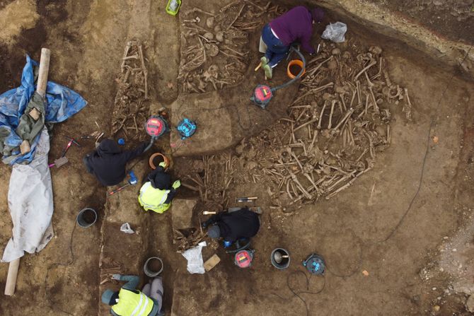 Beč, masovna grobnica